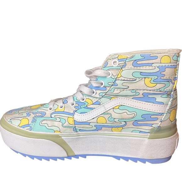 Vans SK8-HI TAPERED STACKED SHOE Size 9.5 Women’s UV Color Changing - Picture 6 of 15